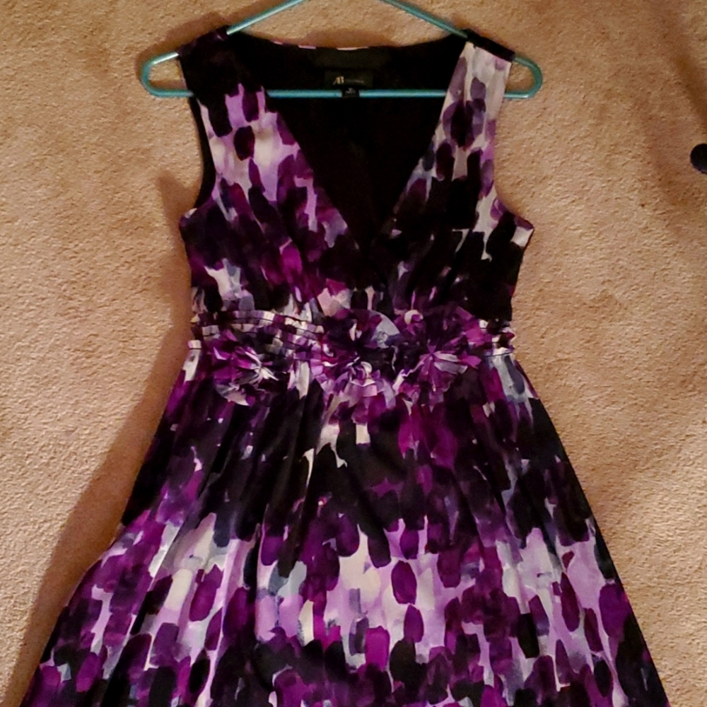 Dress Size 10. Purple Shades